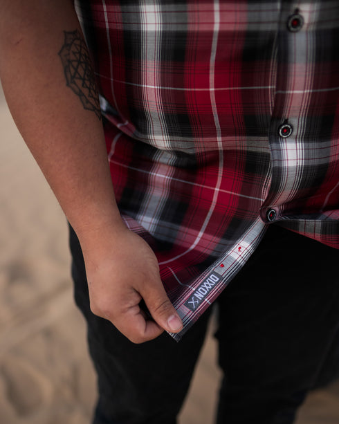 THE VICTORY BAMBOO SHORT SLEEVE BUTTON UP - MENS